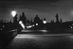 Noční Praha 1980, Karlův most/ Night Prag 1980, Charles Bridge